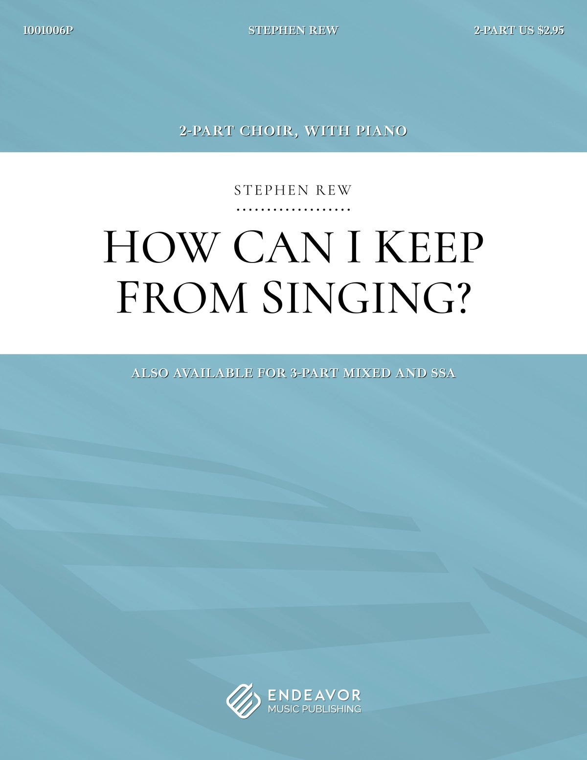 1001006 How Can I Keep From Singing - Image 1