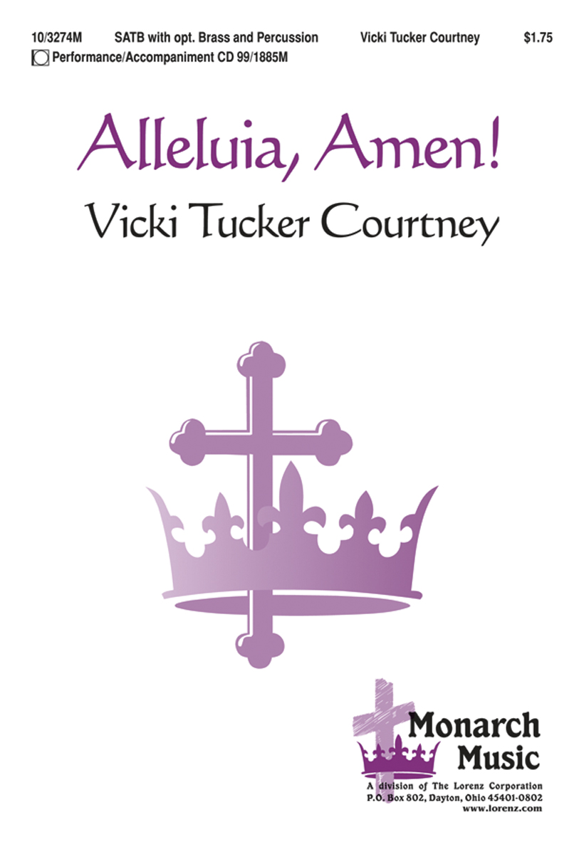 10_3274M Alleluia, Amen! - SATB Anthem - Image 1