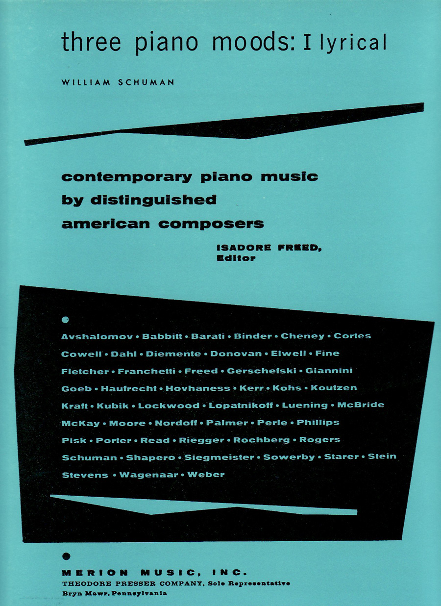 140-40024 Three Piano Moods - Image 1