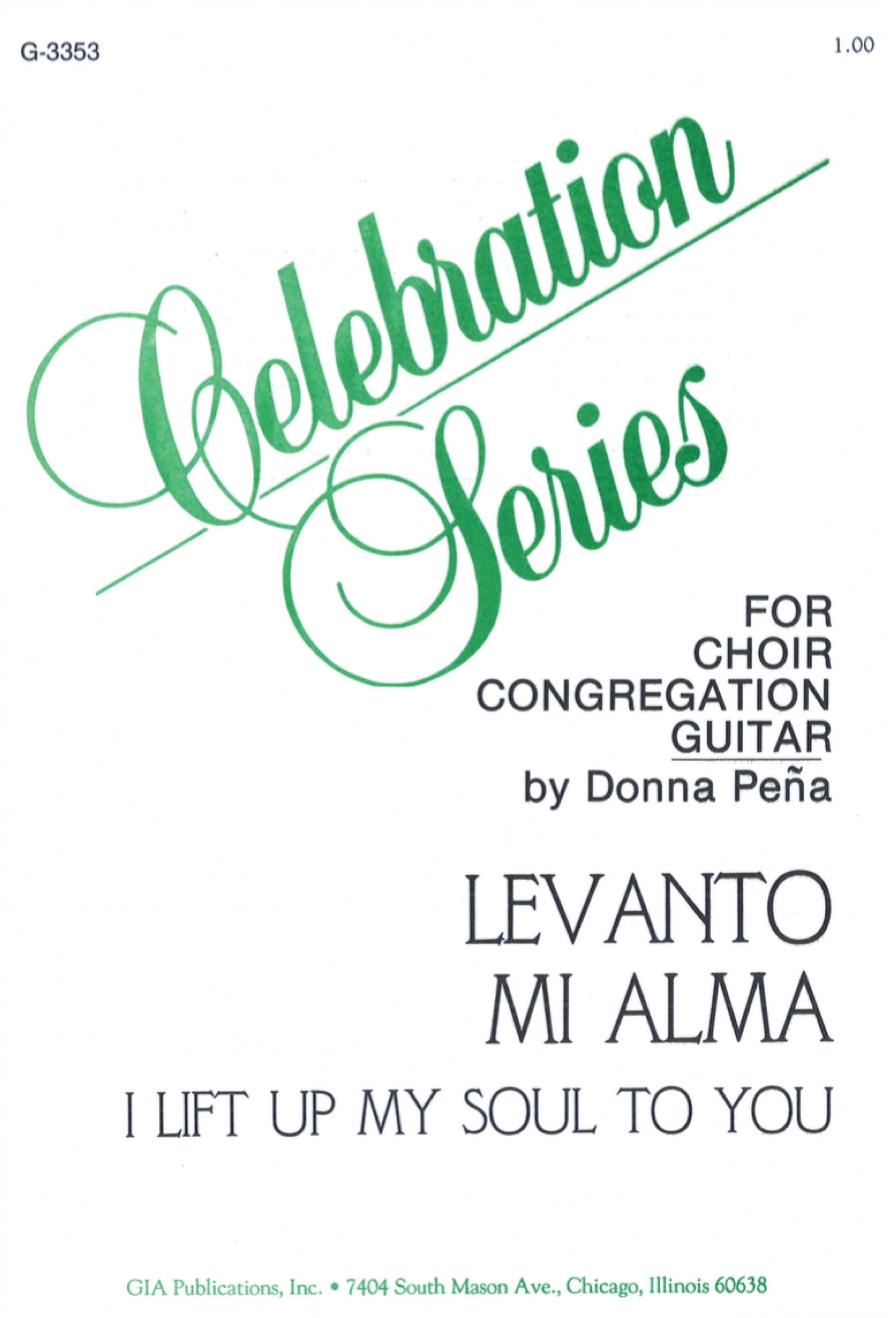 Levanto Mi Alma / I Lift Up My Soul to You
