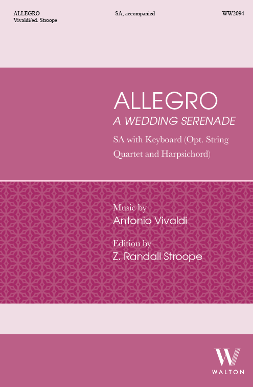 24120407789fd3fc065dfa3911925e269b73a3 Allegro (Vocal/Piano Score) - Image 1