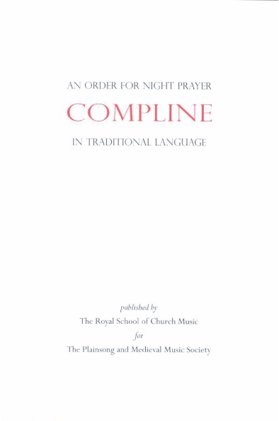 279176_rcw107 Compline: An Order for Night Prayer - Image 1