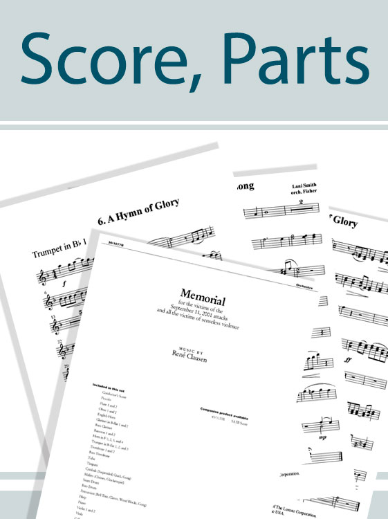 30_2363AG An American Tapestry I: March - Concert band score and parts - Image 1