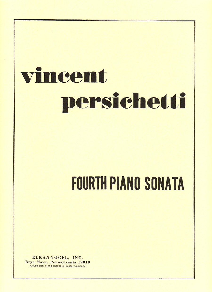 460-00028 Fourth Piano Sonata - Image 1