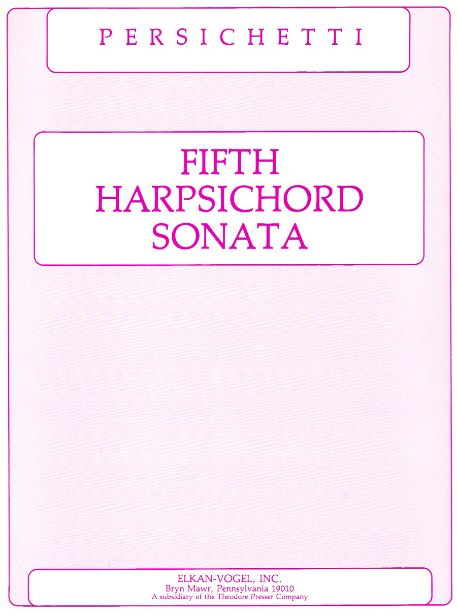 Fifth Harpsichord Sonata