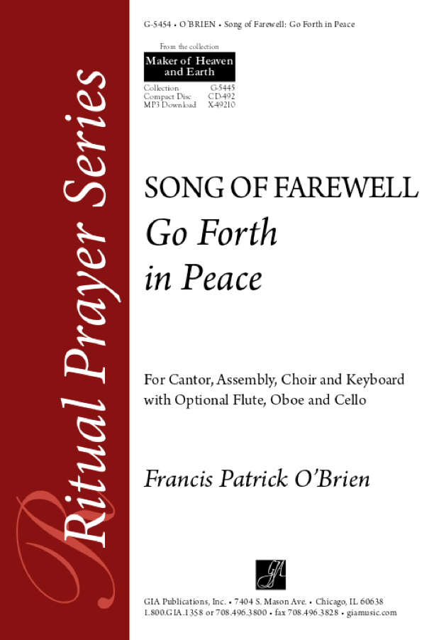 5e153f5f323f80be24ace97121779626 Go Forth in Peace - Image 1