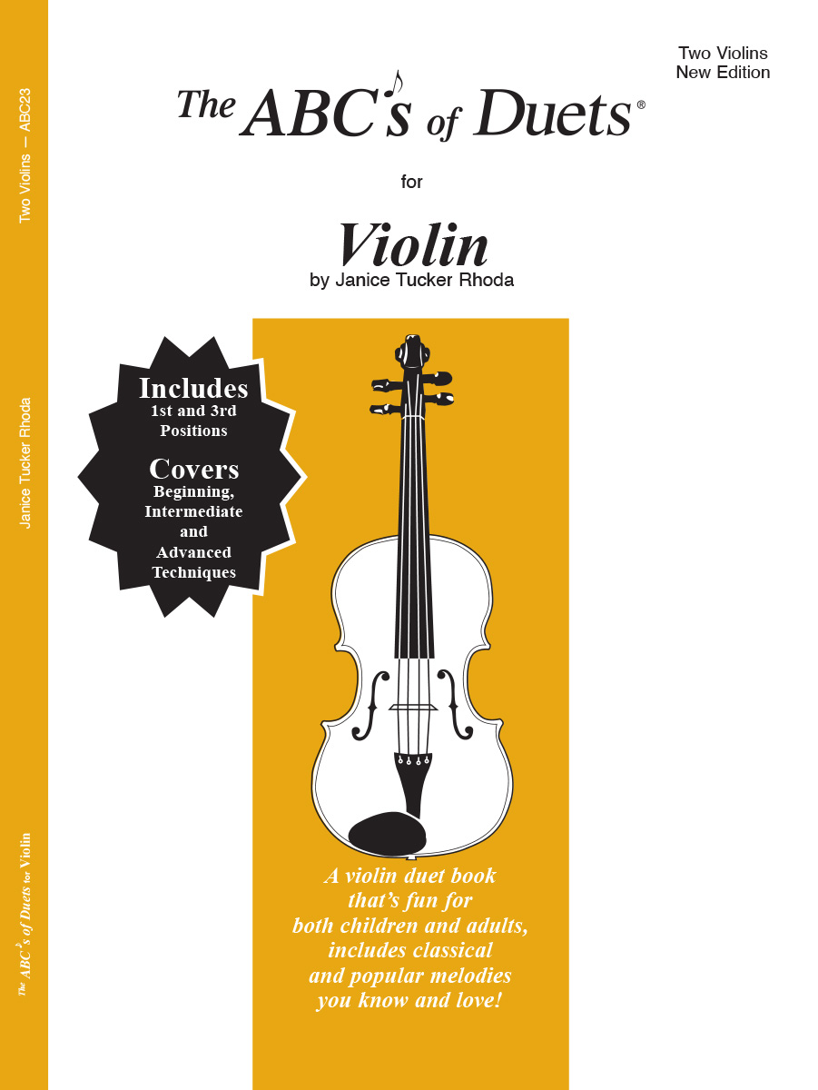 ABC23_cvr.indd The ABCs of Duets for Violin - Image 1