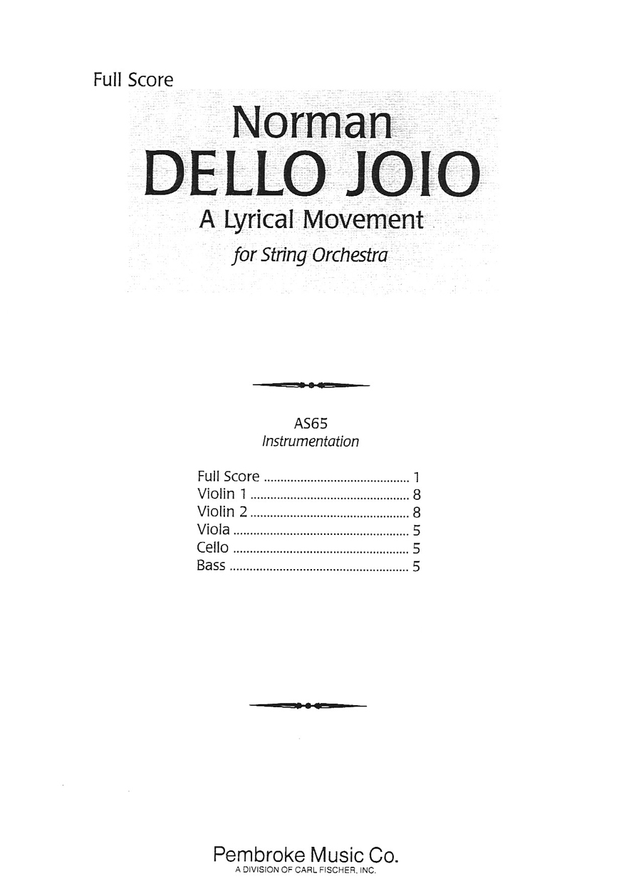 AS65F A Lyrical Movement - Image 1
