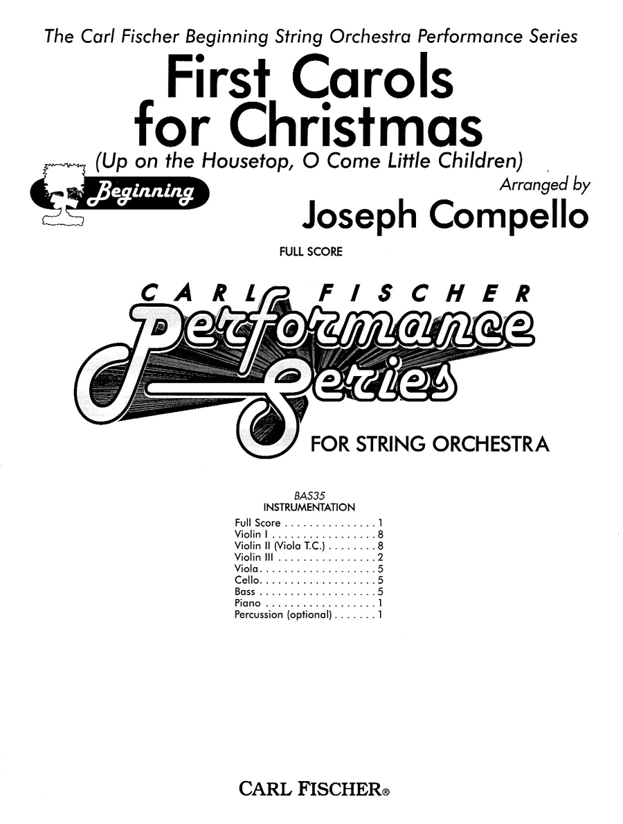 BAS35F First Carols for Christmas - Image 1