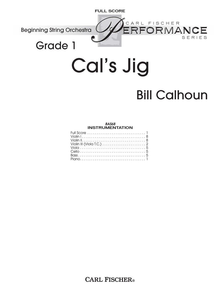 BAS68F Cal's Jig - Image 1