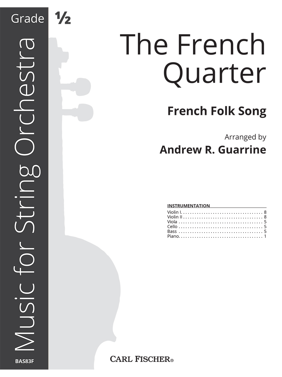 BAS83F_self_Full Score.indd The French Quarter - Image 1