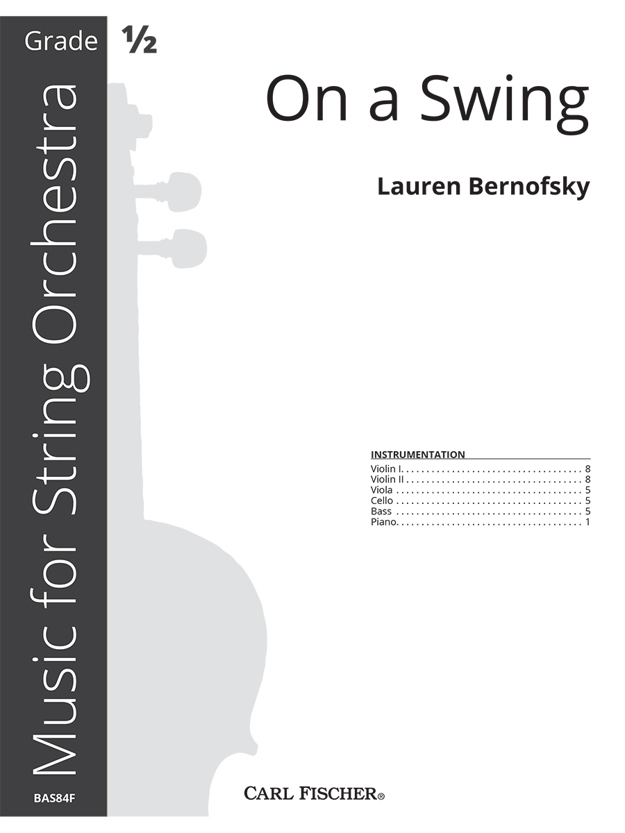 BAS84F_self_Full Score.indd On a Swing - Image 1