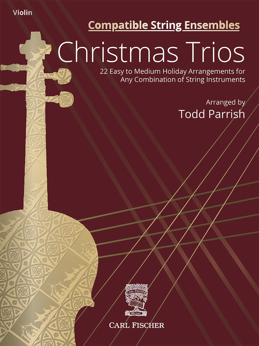 BF142_cvr.indd Compatible String Ensembles: Christmas Trios (Violin) - Image 1