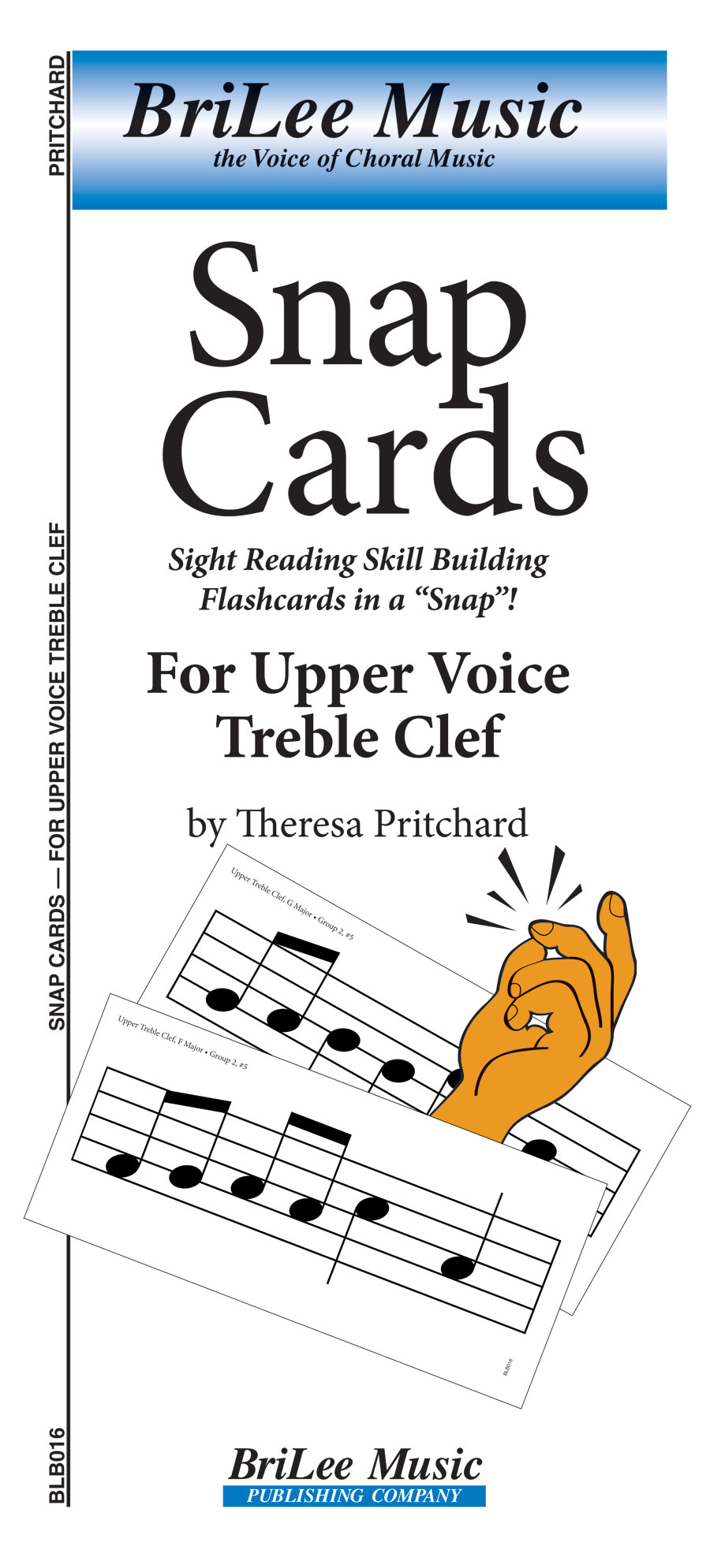 BLB016 Snap Cards - Upper Voice Treble Clef - Image 1