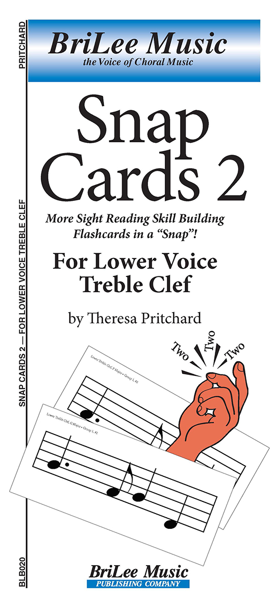 BLB020 Snap Cards 2 for Lower Treble Voices - Image 1