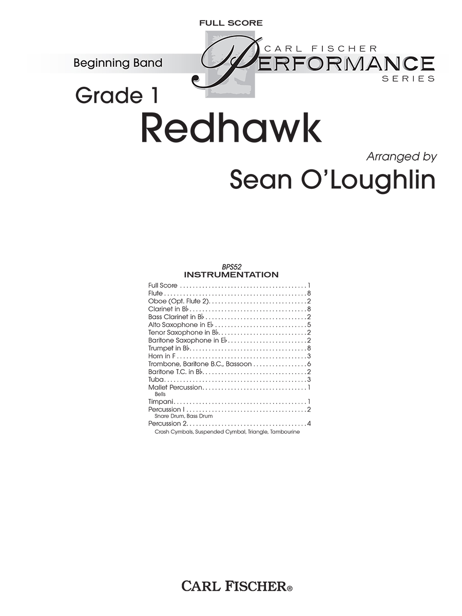 BPS52F_self_Full Score.indd Redhawk - Image 1