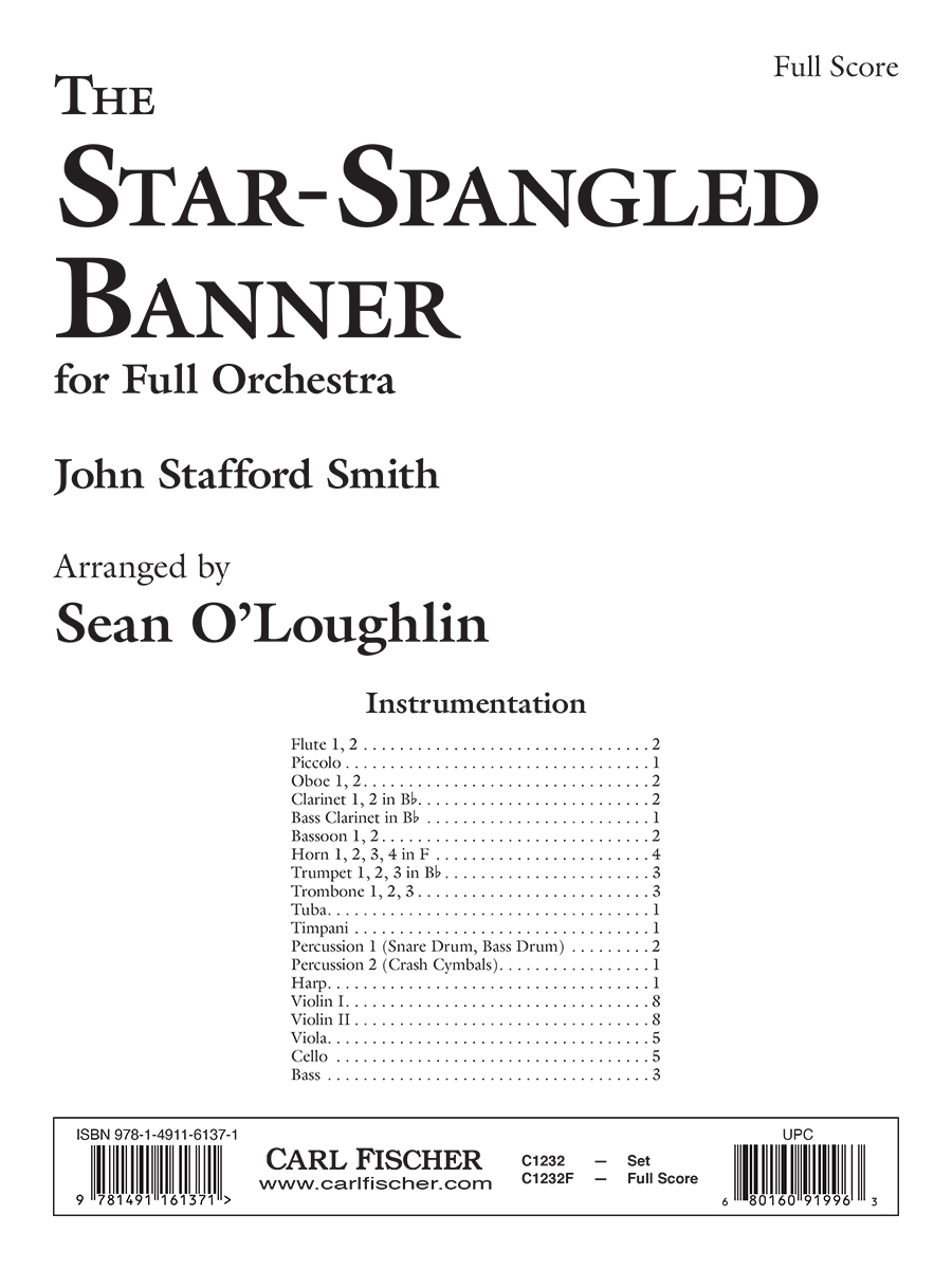C1232_self_Full Score.indd The Star-Spangled Banner - Image 1