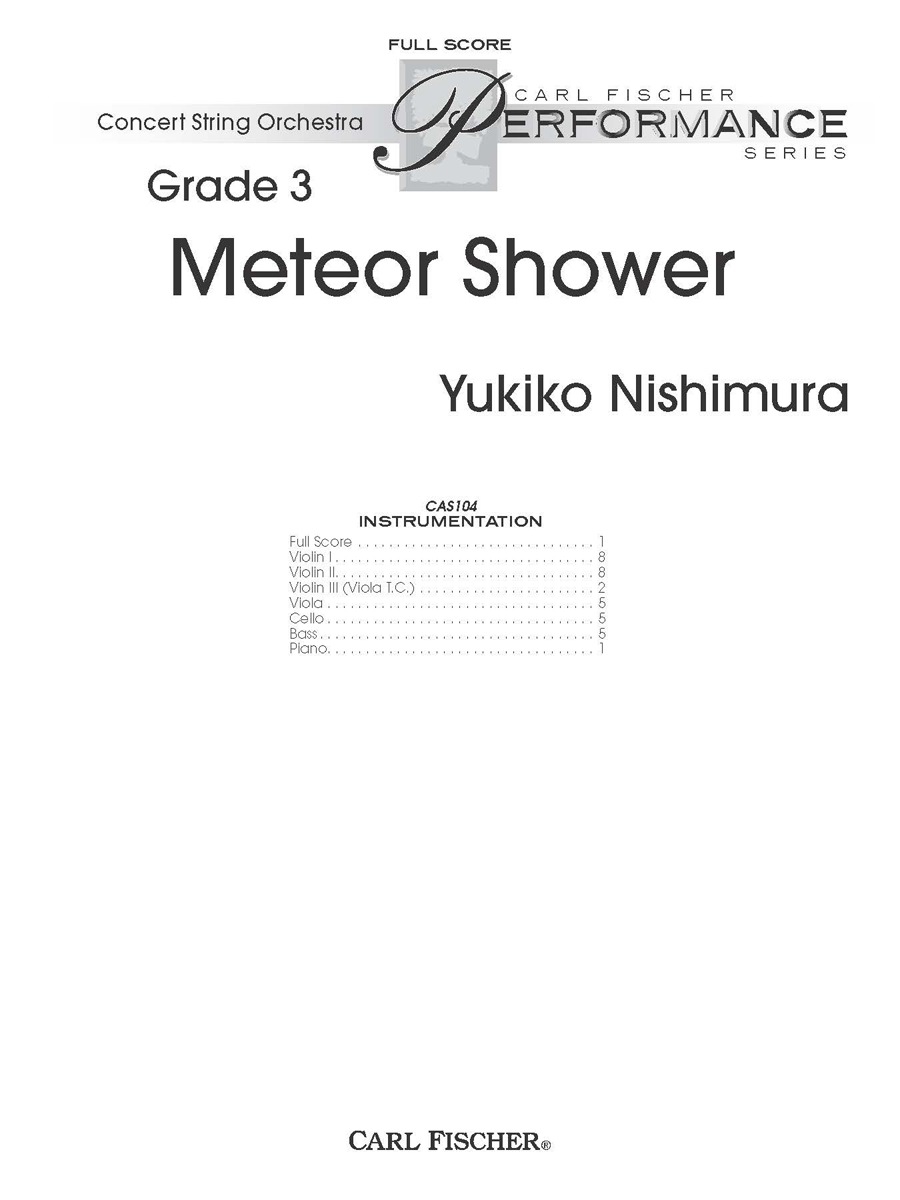 CAS104F Meteor Shower - Image 1
