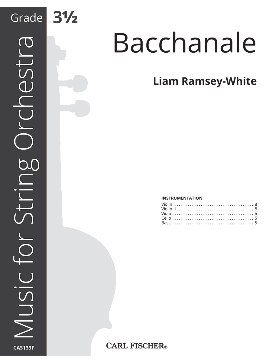 CAS133F_self_Full Score.indd Bacchanale - Image 1