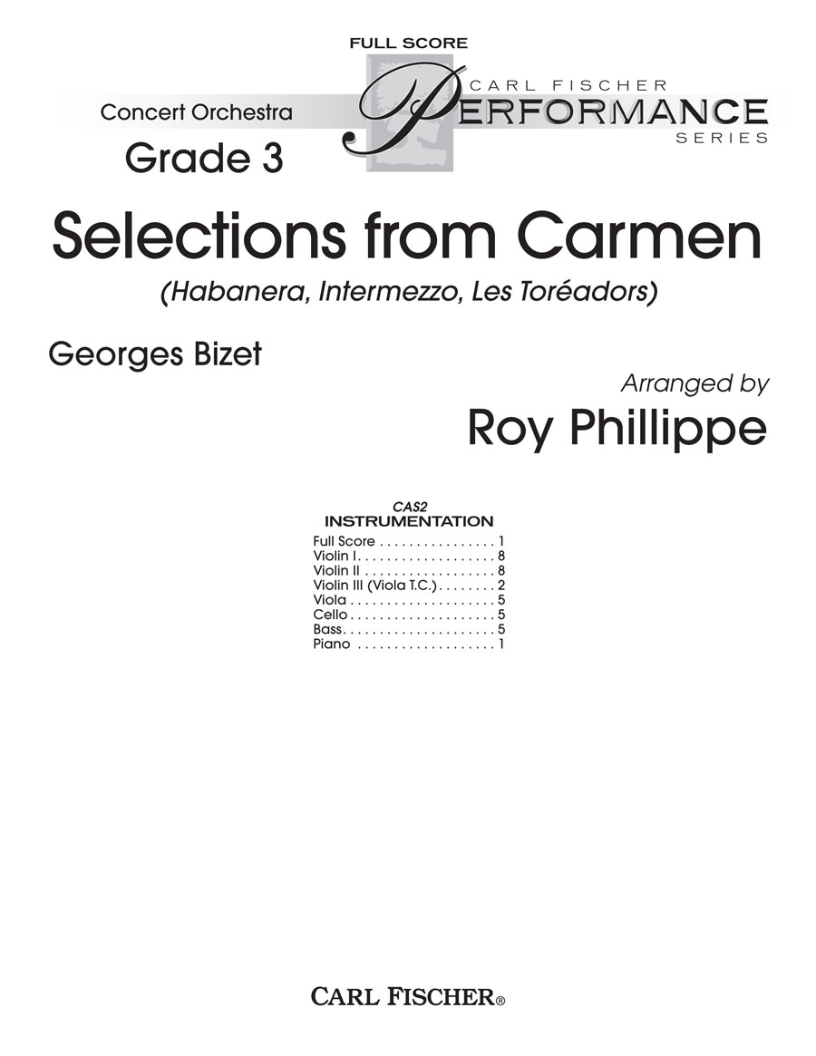 CAS2FS.indd Selections From Carmen - Image 1