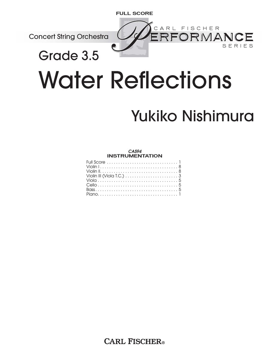 CAS94F Water Reflections - Image 1