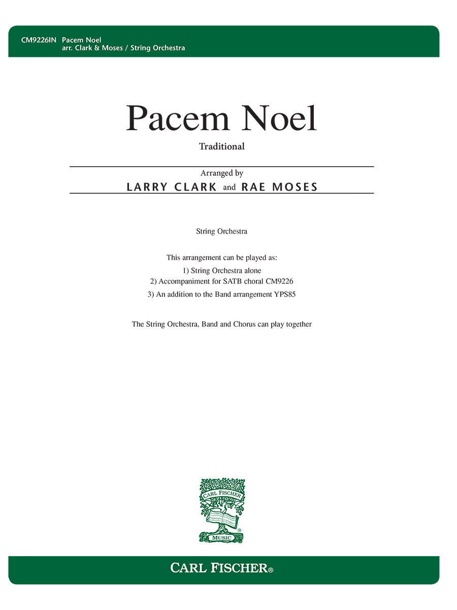 CM9226IN_cvr.indd Pacem Noel - Image 1