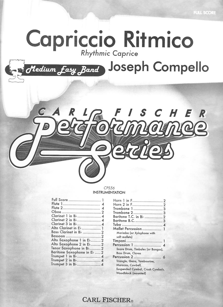 CPS56F Capriccio Ritmico - Image 1