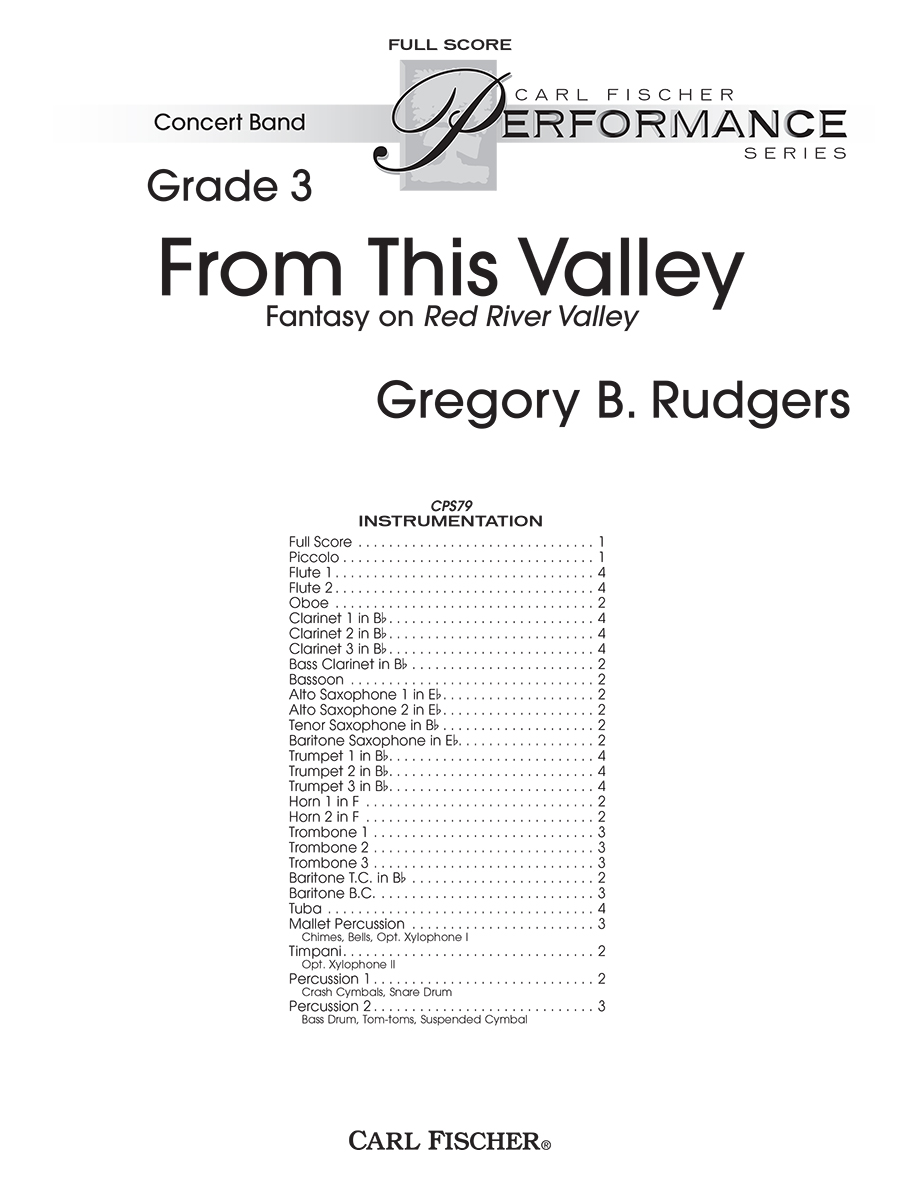 CPS79F_self_Full Score.indd From This Valley - Image 1