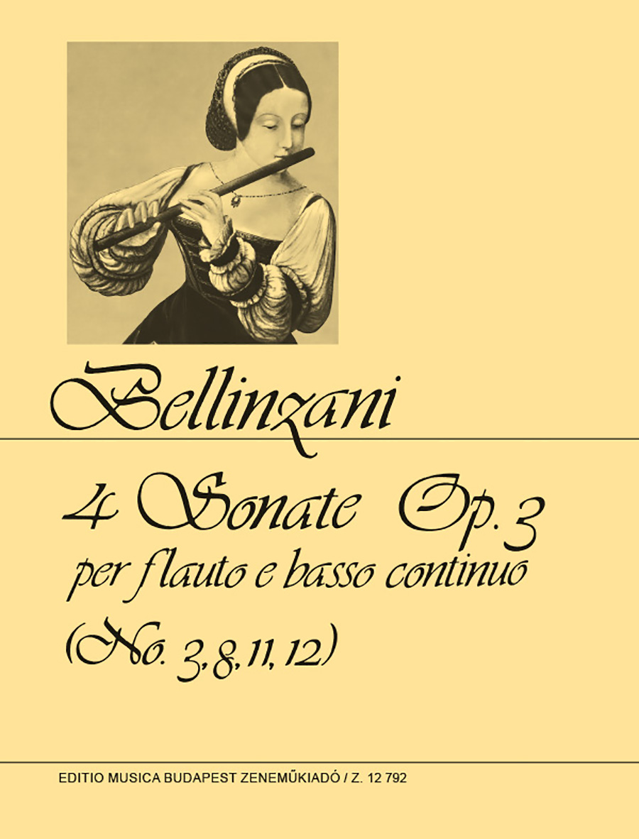 EMB12792 4 Sonate per flauto e basso continuo - Image 1