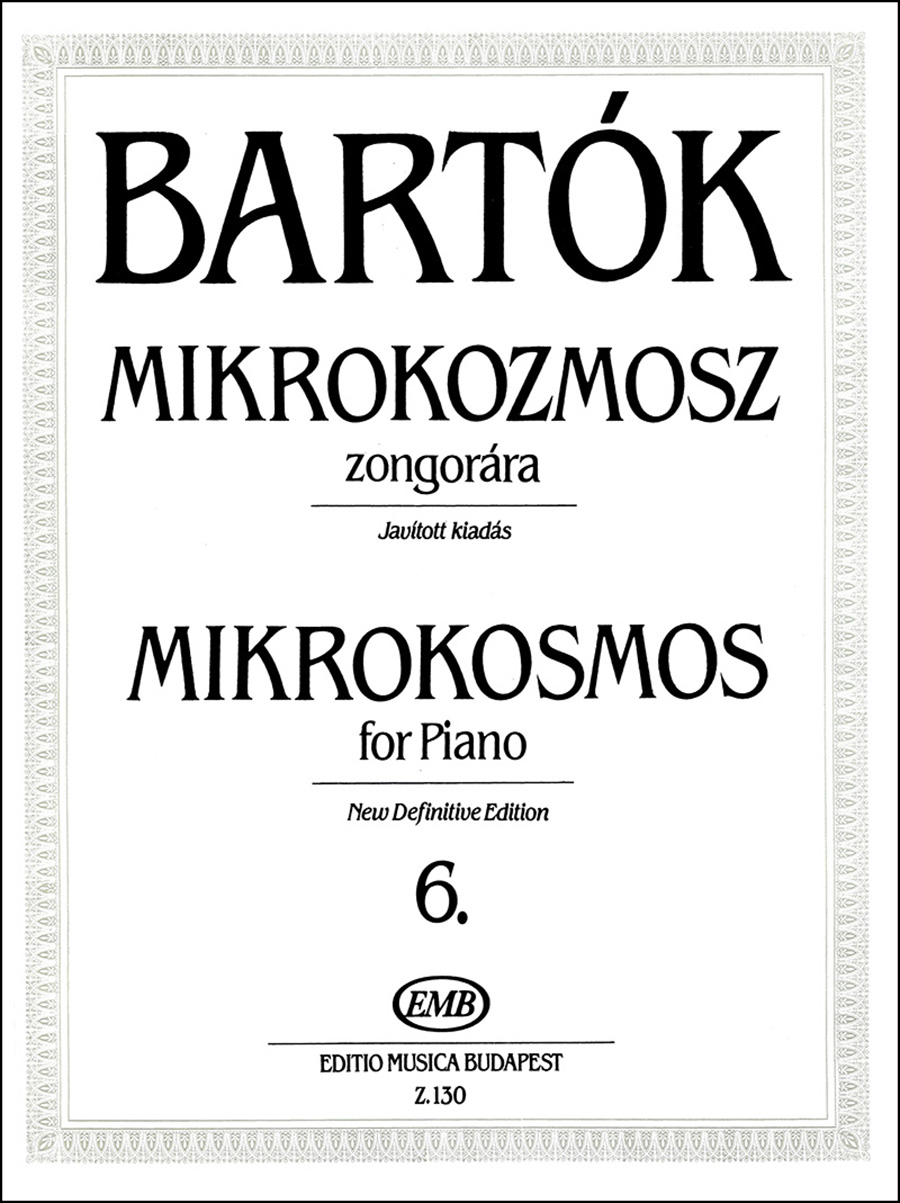 EMB130 Mikrokosmos for piano Vol.6 - Image 1