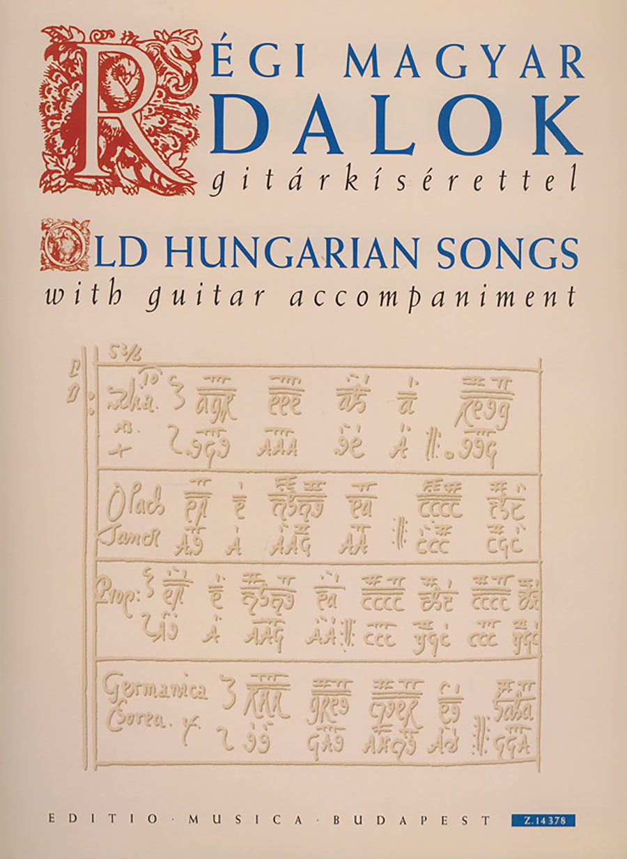 Old Hungarian songs with guitar accompaniment