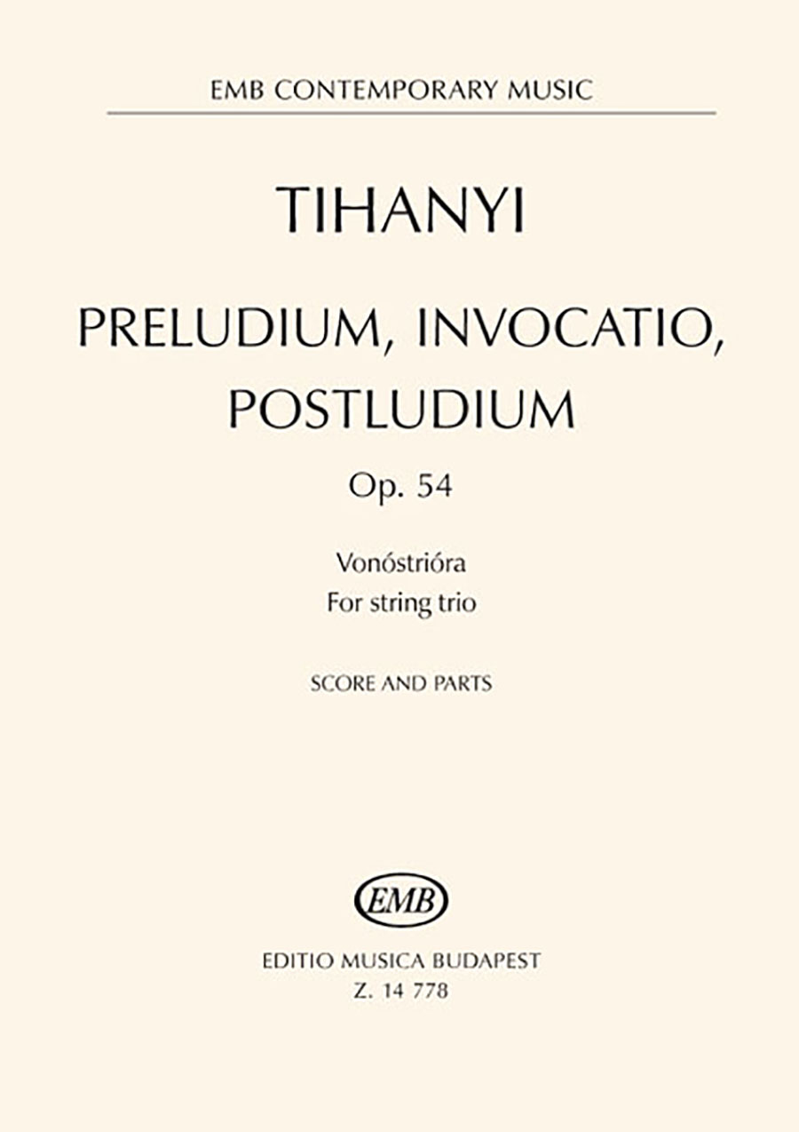EMB14778 Preludium, Invocation, Postludium - Image 1