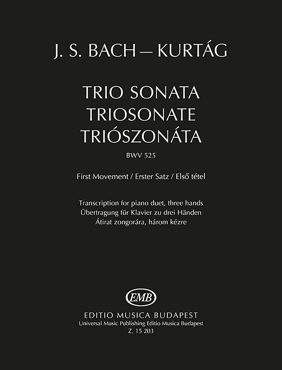 EMB15203 Trio Sonata BWV 525, First movement - Image 1