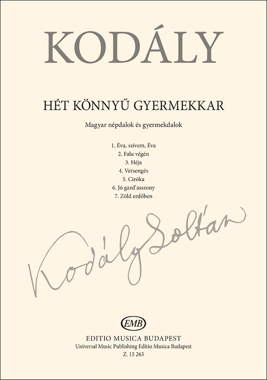 EMB15263 Hét könnyű gyermekkar - Image 1