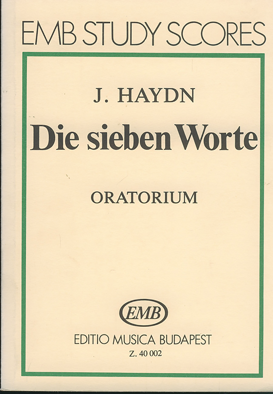 EMB40002 Die sieben Worte. Hob. XX:2 - Image 1