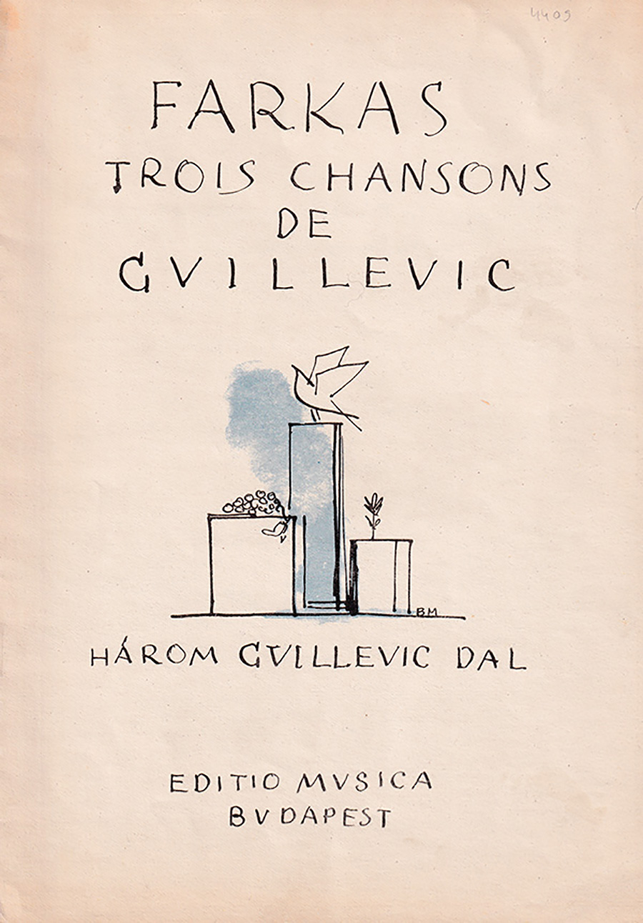 EMB4409 Three Guillevic Songs - Image 1