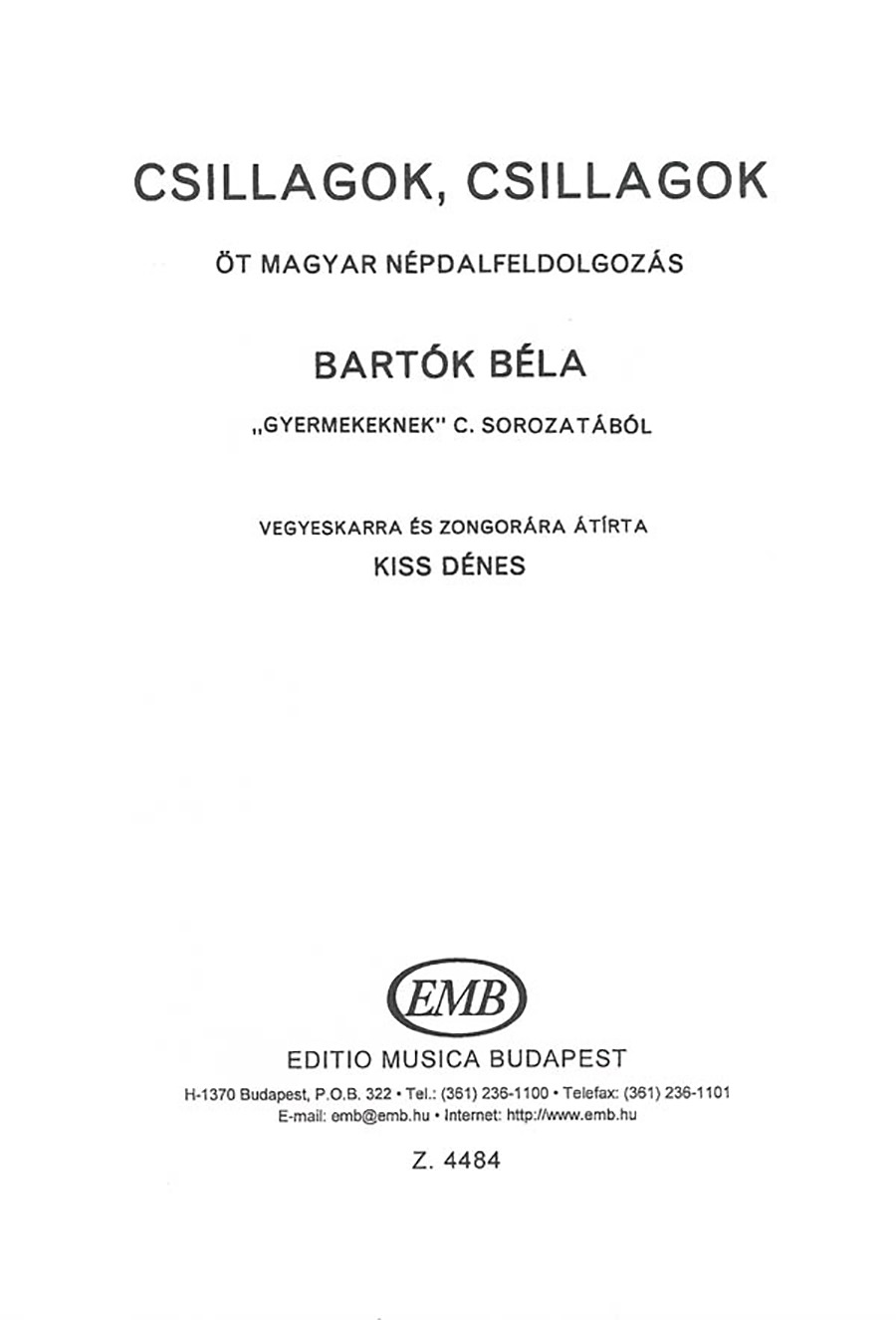 EMB4484 Csillagok, csillagok - Image 1