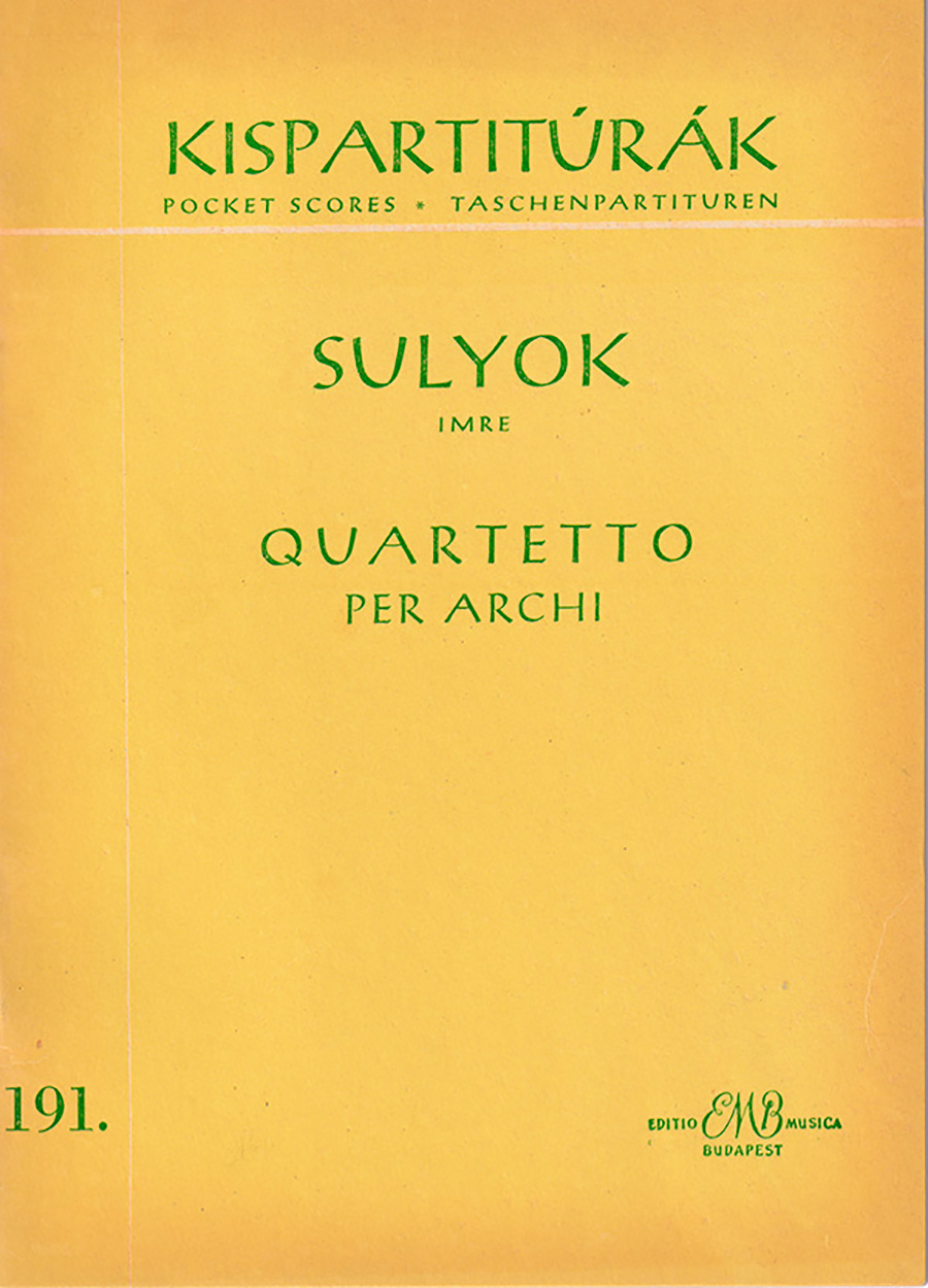 EMB4598 String Quartet - Image 1