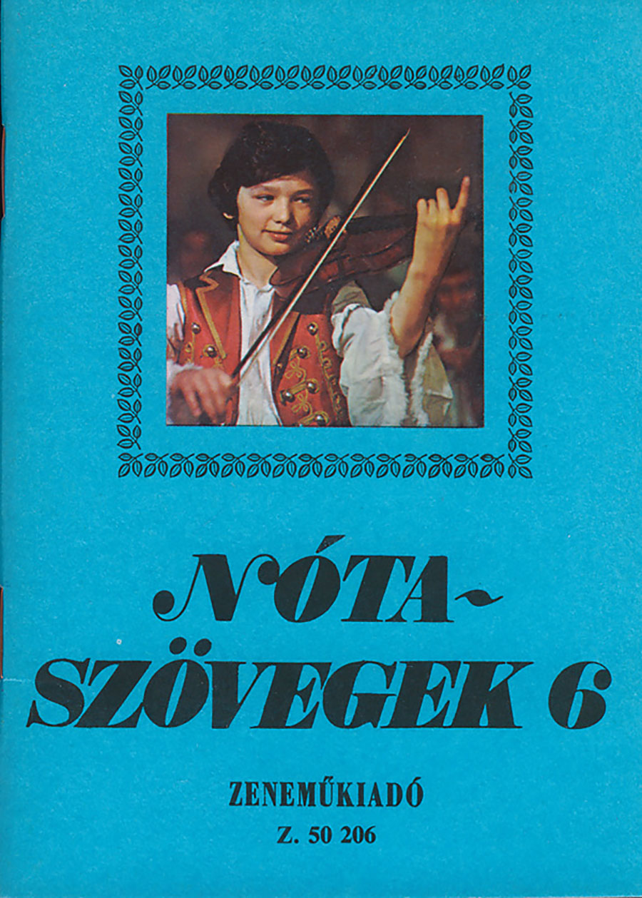 EMB50206 Nótaszövegek Vol.6 - Image 1