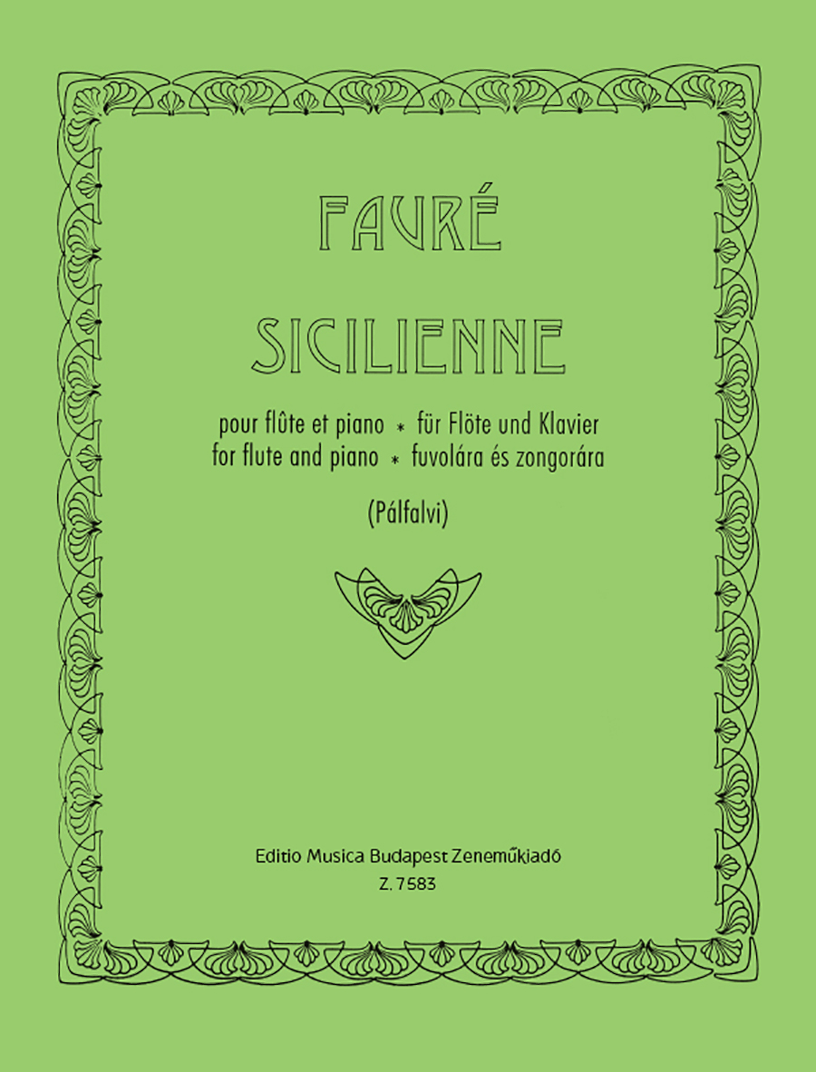 Sicilienne for flute and piano