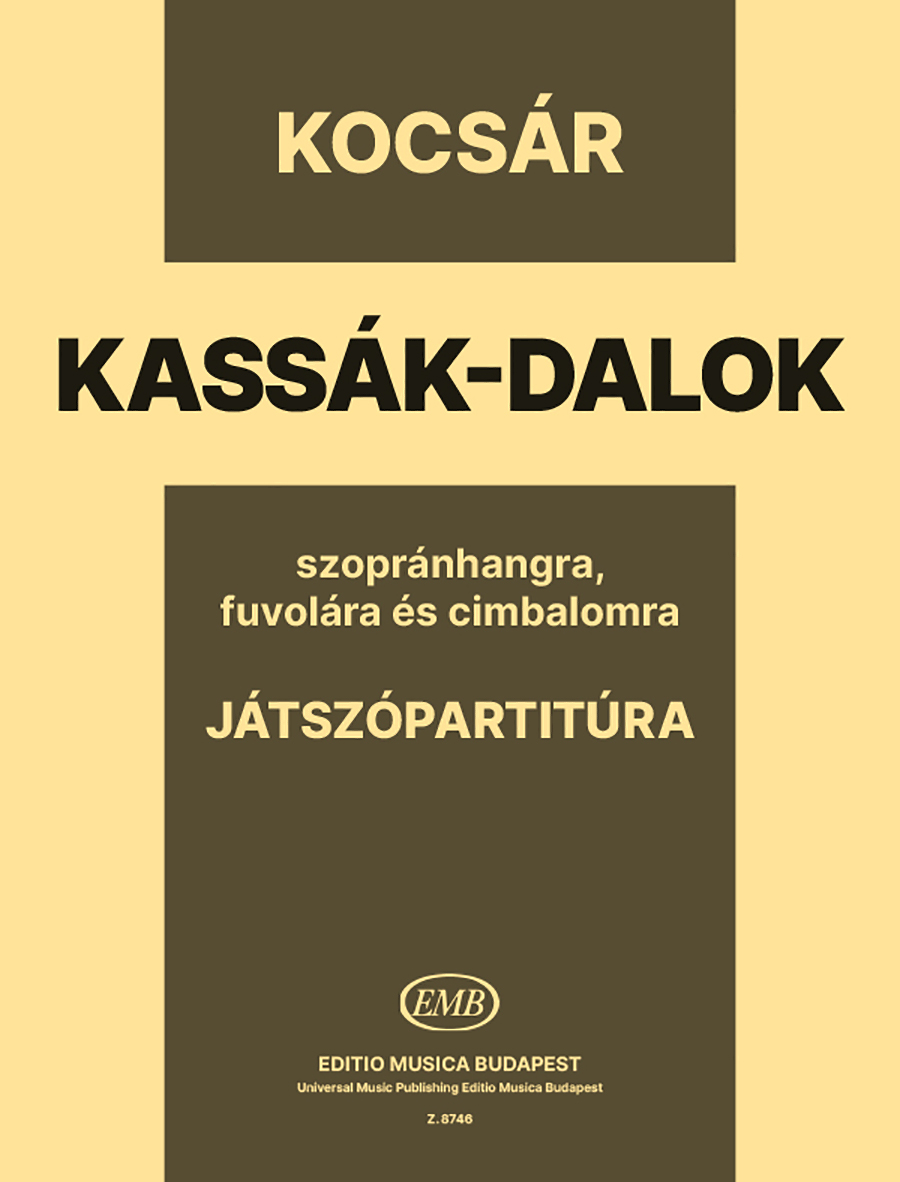 EMB8746 Kassák Songs - Image 1