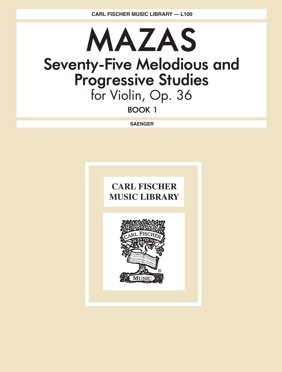 L100cov.indd Seventy-Five Melodious and Progressive Studies - Image 1