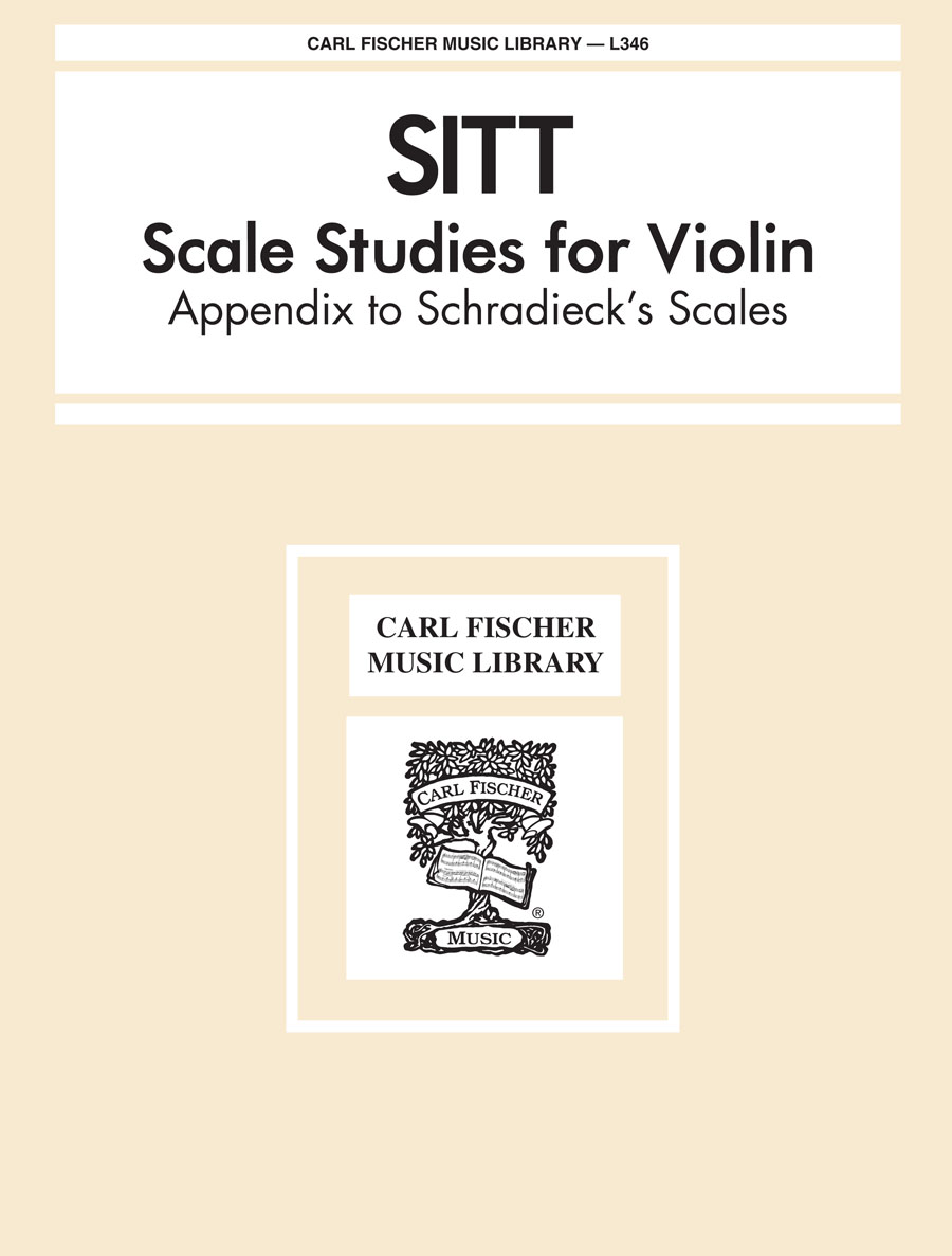 L000346cov Scale Studies for Violin - Image 1