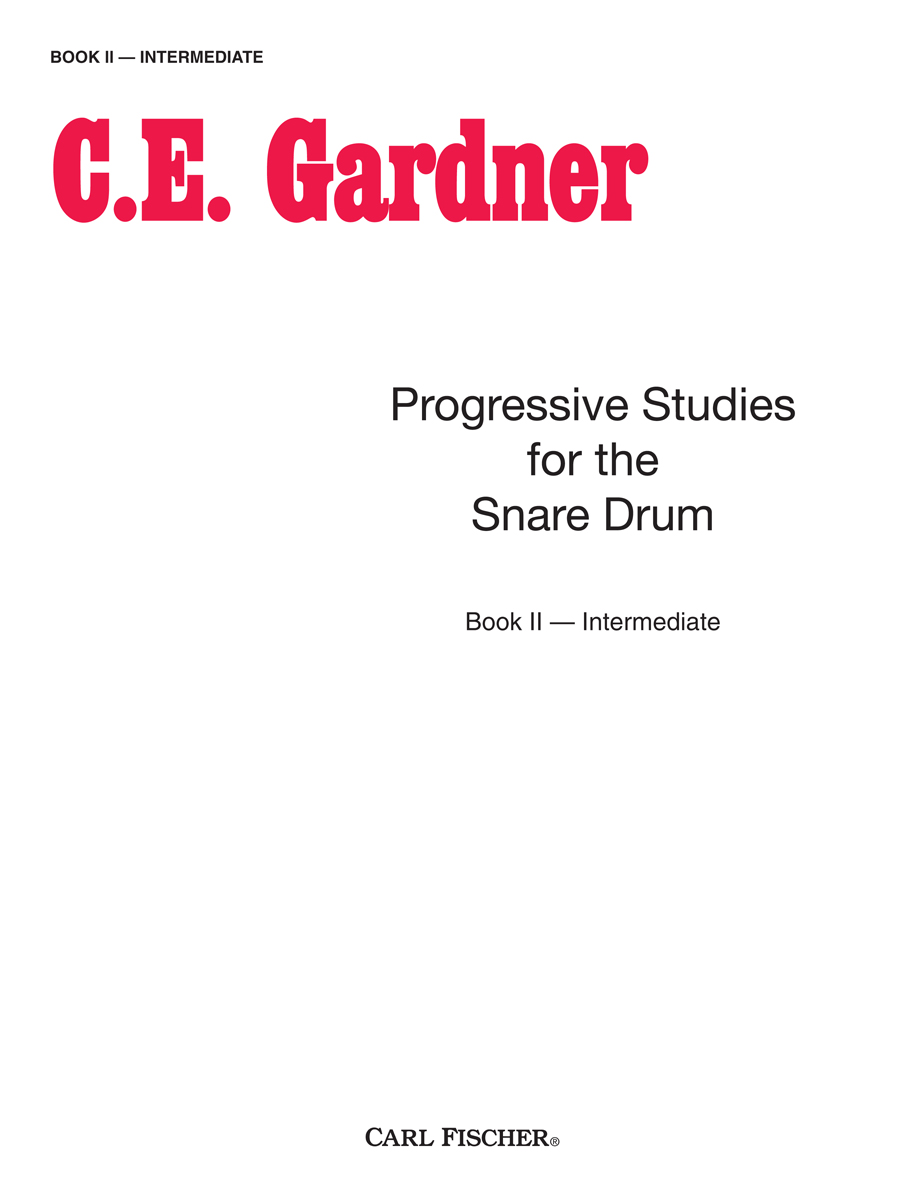 O1460cov.indd Progressive Studies for The Snare Drum - Image 1