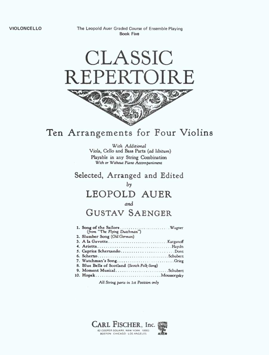 O2568 Classic Repertoire - Image 1