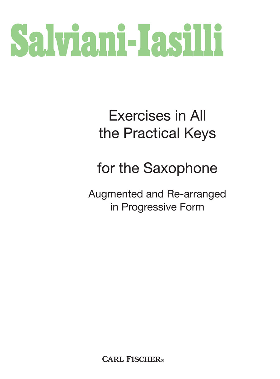 Exercises in All the Practical Keys