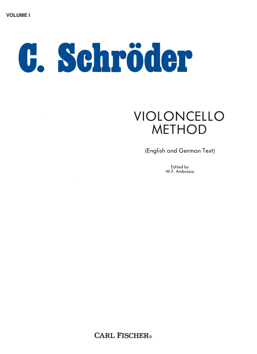 O3315cov.indd Violoncello Method - Image 1