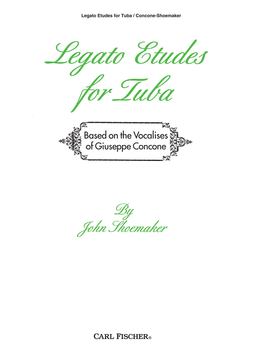 Legato Etudes for Tuba