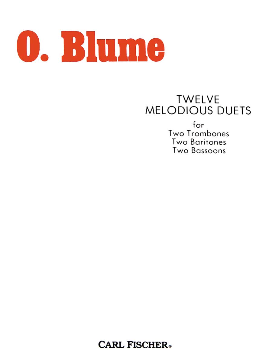 O497 Twelve Melodious Duets - Image 1