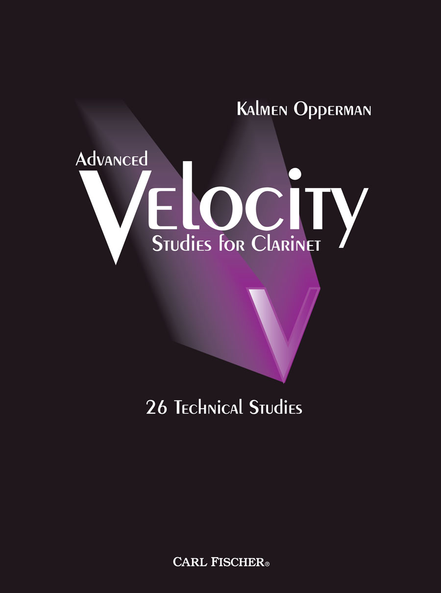 O5434cov.indd Advanced Velocity Studies for Clarinet - Image 1